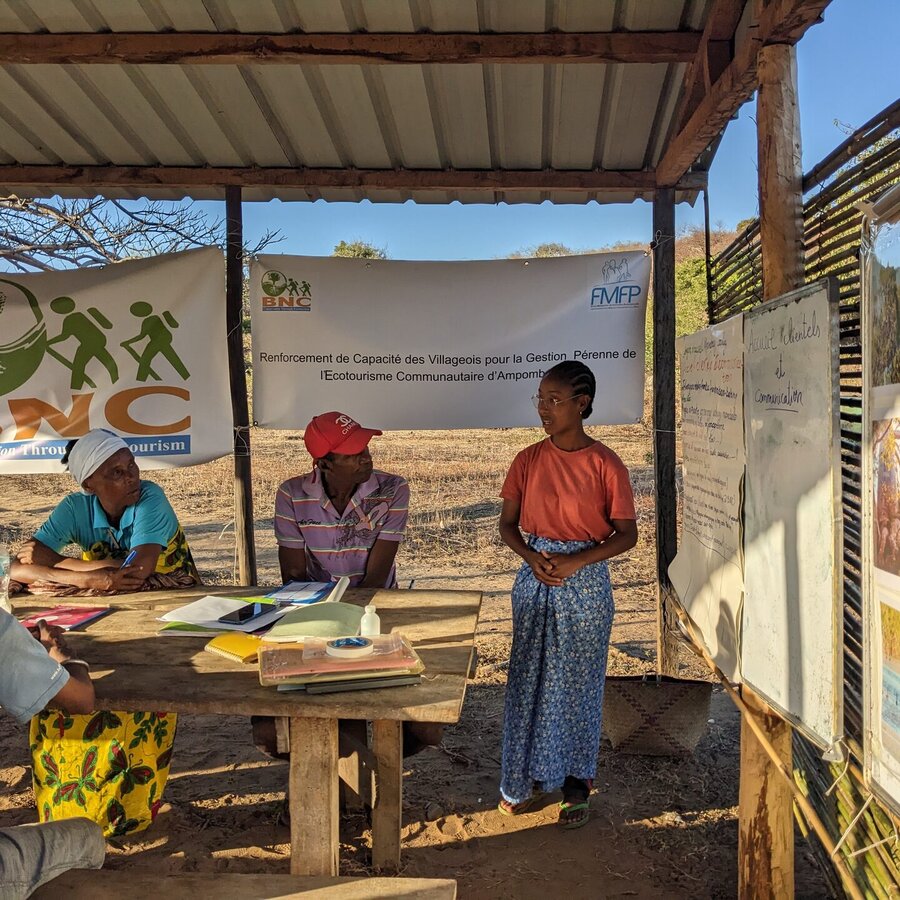 Atelier de formation communautaire en plein air